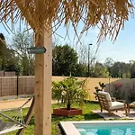 Boheme-piscine Chauffee-proche Ogliss Park Et Plages Hébergement de vacances