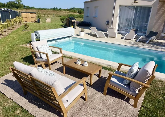 Boheme-piscine Chauffee-proche Ogliss Park Et Plages * Le Bernard