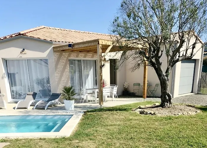 Casa de Férias Boheme-piscine Chauffee-proche Ogliss Park Et Plages