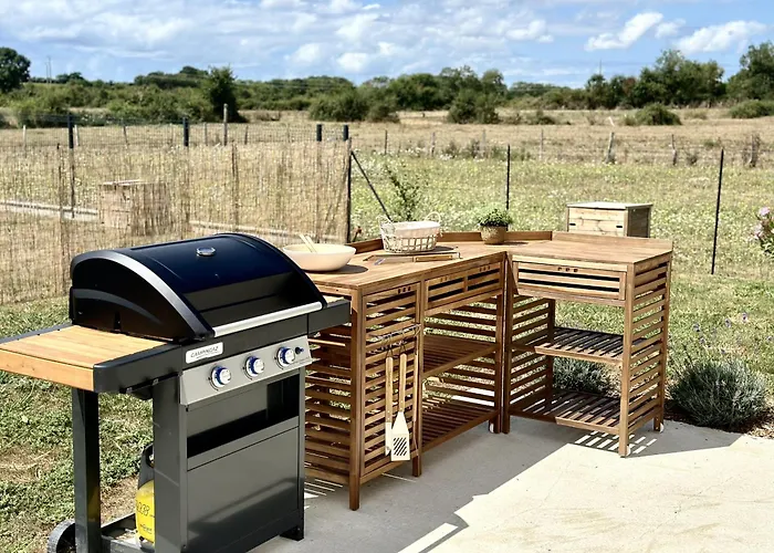 Boheme-piscine Chauffee-proche Ogliss Park Et Plages Casa de Férias